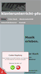 Mobile Screenshot of klavierunterricht-pforzheim.de